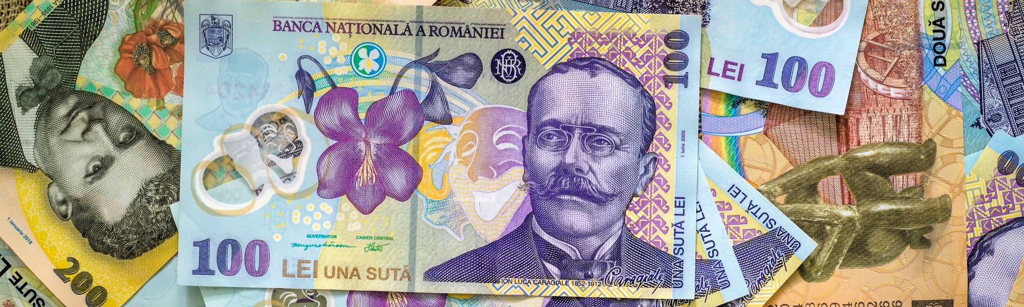 lej rumuński banknoty